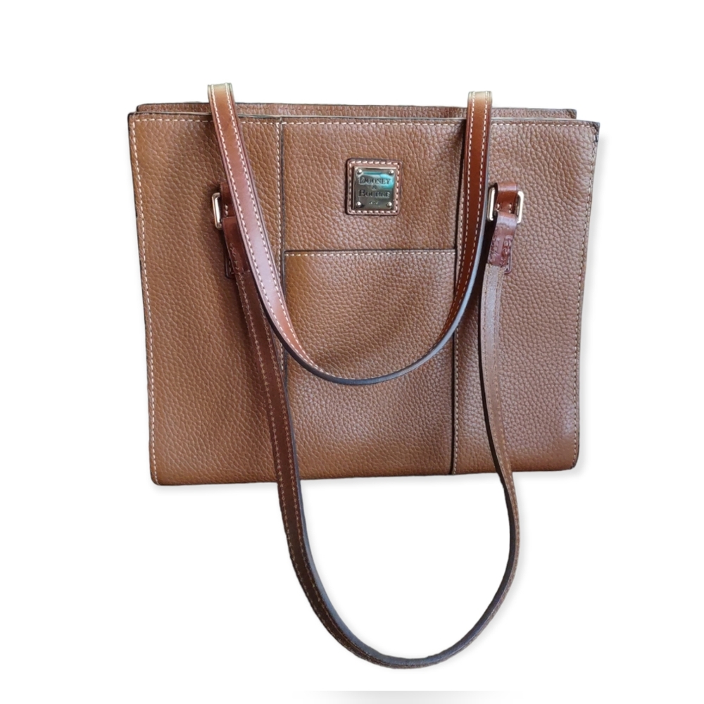 Dooney & Bourke Pebbled Leather Small Lexington Shopper